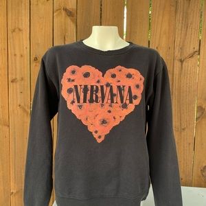 Vintage Nirvana sweatshirt size Small.